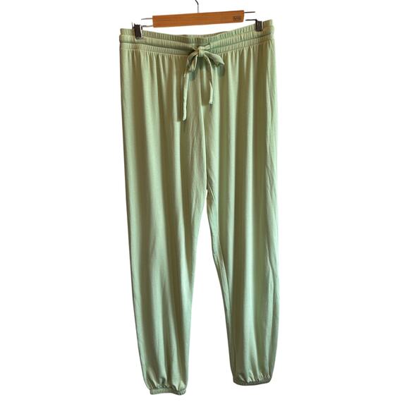 LNA Clothing NWT Brushed Terry Sweat Pant in Smoke Green - size Large - Picture 1 of 4